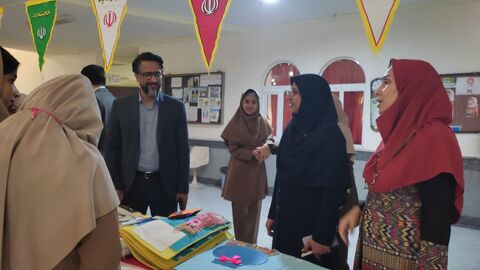 سفر کتاب های حسی و لمسی به مدرسه ابوذر بندرعباس