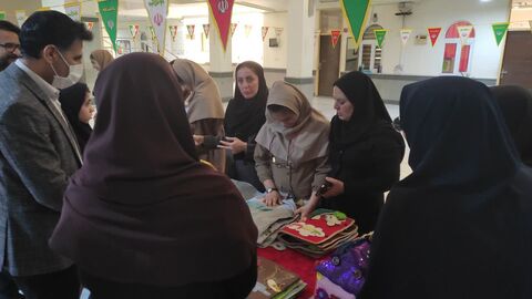 سفر کتاب های حسی و لمسی به مدرسه ابوذر بندرعباس