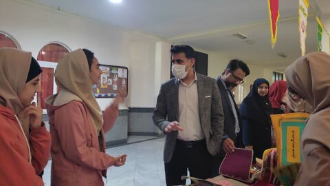 سفر کتاب های حسی و لمسی به مدرسه ابوذر بندرعباس