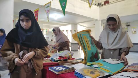 سفر کتاب های حسی و لمسی به مدرسه ابوذر بندرعباس