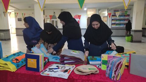 سفر کتاب های حسی و لمسی به مدرسه ابوذر بندرعباس