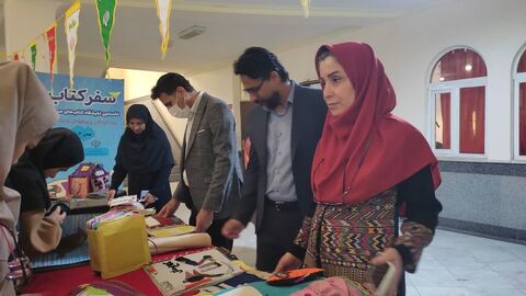 سفر کتاب های حسی و لمسی به مدرسه ابوذر بندرعباس