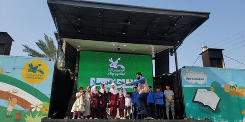 700 کودک و نوجوان سیریکی میزبان برنامه های تماشاخانه سیار کانون پرورش فکری