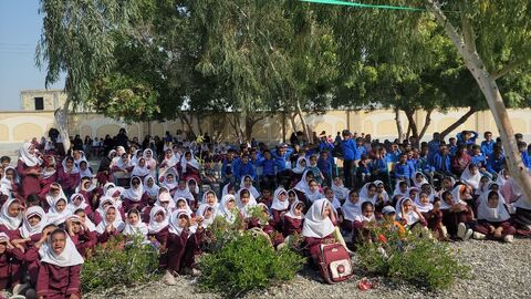 700 کودک و نوجوان سیریکی میزبان برنامه های تماشاخانه سیار کانون پرورش فکری