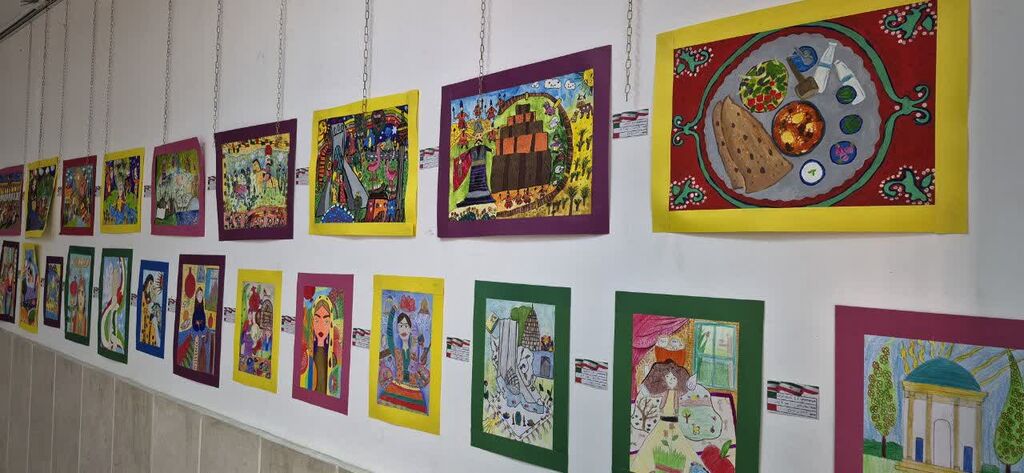 تجلی «ایران من» در بوم نقاشی کودکان و نوجوانان البرزی