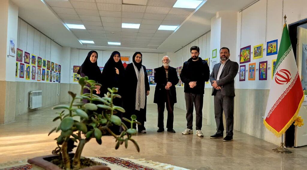 تجلی «ایران من» در بوم نقاشی کودکان‌ و نوجوانان البرزی