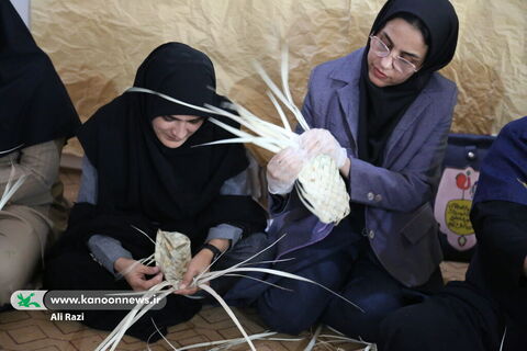 آلبوم تصویری کارگاه آشنایی هنرهای بومی ودستی ویژه مربیان کانون استان بوشهر