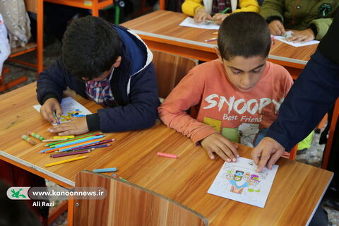 "پیک امید"کانون استان بوشهر در شهر کلمه