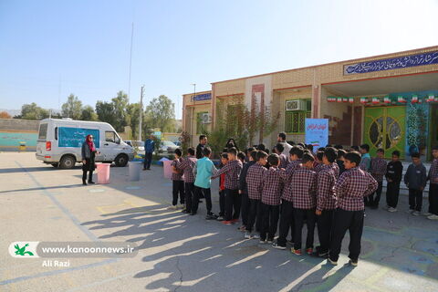 "پیک امید"کانون استان بوشهر در شهر کلمه