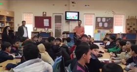 محفل انس با قرآن کریم در مدارس سرخه