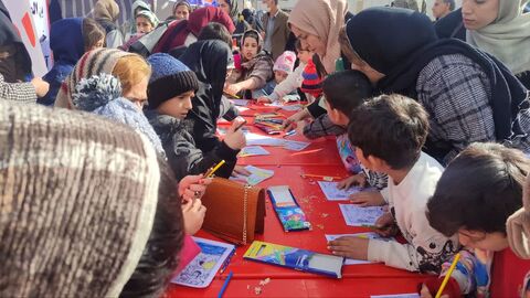ایستگاه هنری وادبی کانون استان ایلام در جشن بزرگ نیمه شعبان به روایت تصویر