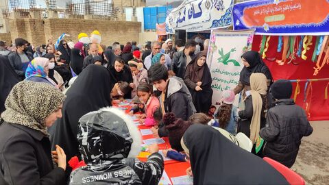 ایستگاه هنری وادبی کانون استان ایلام در جشن بزرگ نیمه شعبان به روایت تصویر