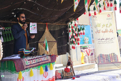 اهدای قفسه‌های کتاب چهارمحال و بختیاری