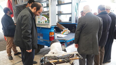 افتتاح مرکز سیار با نیازهای ویژه