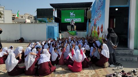 چهار اجرا در امتداد طرح نماد در ناحیه یک بندرعباس