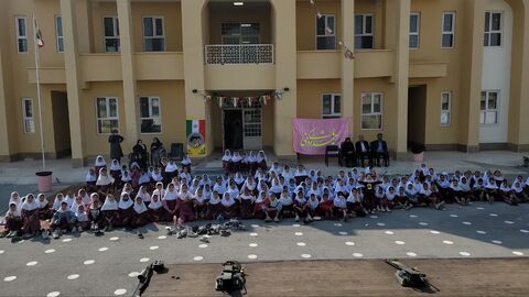 چهار اجرا در امتداد طرح نماد در ناحیه یک بندرعباس