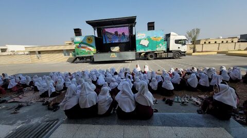 چهار اجرا در امتداد طرح نماد در ناحیه یک بندرعباس