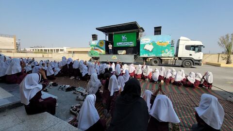 چهار اجرا در امتداد طرح نماد در ناحیه یک بندرعباس