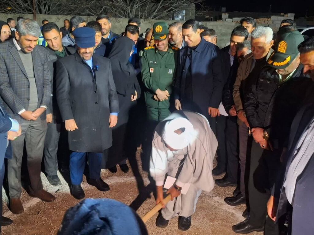 با حضور استاندار فارس کلنگ احداث مرکز توجردی زده شد