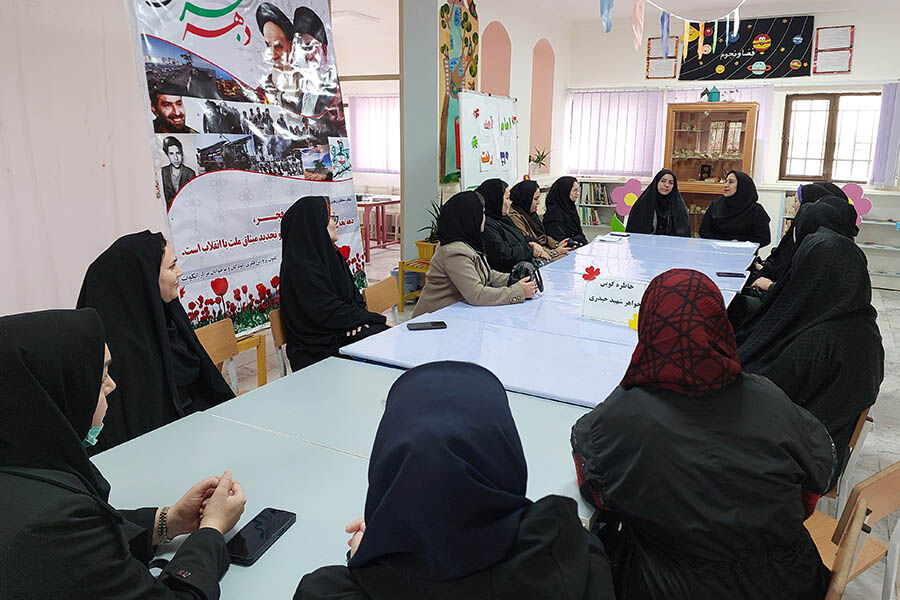 کانون انگوت صحنه تجدید میثاق کودکان و نوجوانان با آرمان‌های شهدا شد