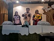 اجرای نمایش «یک دانه گندم» برای دانش‌آموزان حاشیه شهر زاهدان در کانون سیستان و بلوچستان