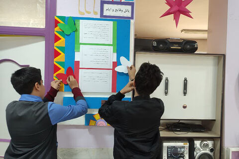 آذین‌بندی کانون‌های سراسر استان چهارمحال و بختیاری در دهه‌فجر