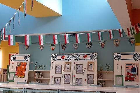 آذین‌بندی کانون‌های سراسر استان چهارمحال و بختیاری در دهه‌فجر