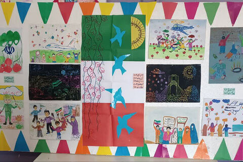 آذین‌بندی کانون‌های سراسر استان چهارمحال و بختیاری در دهه‌فجر