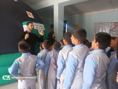 دهه مبارک فجر در کتابخانه سیارروستایی تنگستان