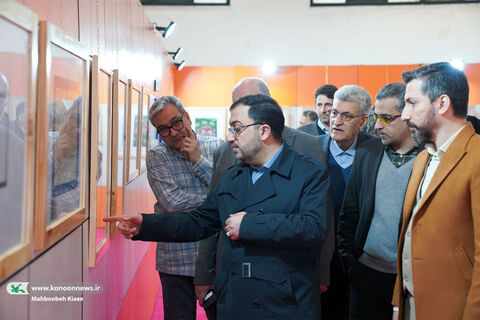 آیین گشایش نمایشگاه‌ دهمین دوسالانه هنرهای تجسمی کانون