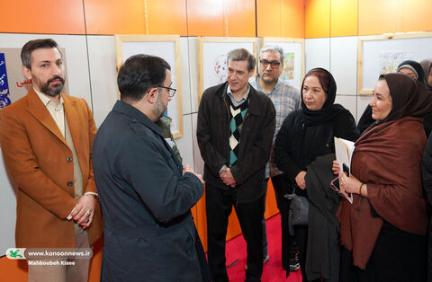 آیین گشایش نمایشگاه‌ دهمین دوسالانه هنرهای تجسمی کانون