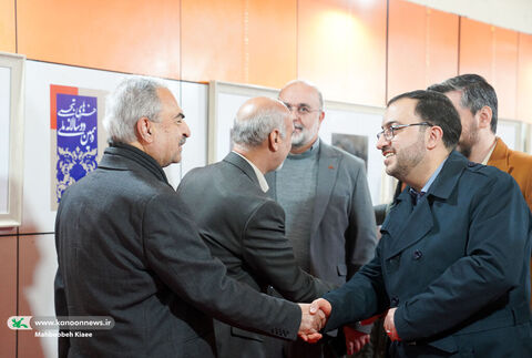 آیین گشایش نمایشگاه‌ دهمین دوسالانه هنرهای تجسمی کانون