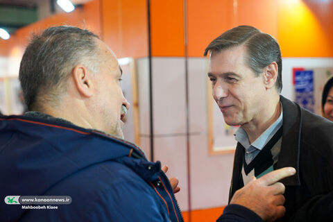 آیین گشایش نمایشگاه‌ دهمین دوسالانه هنرهای تجسمی کانون