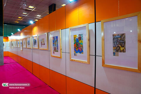 آیین گشایش نمایشگاه‌ دهمین دوسالانه هنرهای تجسمی کانون