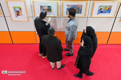 آیین گشایش نمایشگاه‌ دهمین دوسالانه هنرهای تجسمی کانون