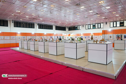 آیین گشایش نمایشگاه‌ دهمین دوسالانه هنرهای تجسمی کانون