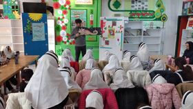 هم‌نوایی جشن انقلاب اسلامی و نیمه شعبان در مرکز مجتمع کانون تبریز