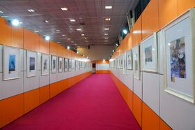 درخشش اعضای کانون  استان در دهمین دوسالانه ملی هنرهای تجسمی