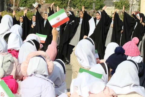 جشن پرچم "سبز ، سفید ، سرخ" در ساری