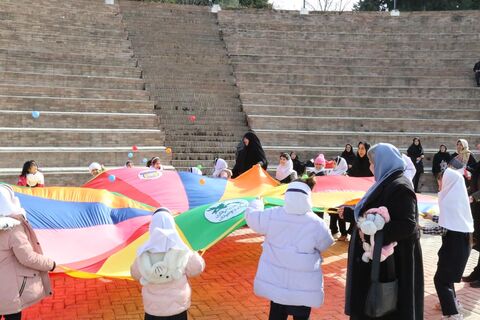 جشن پرچم "سبز ، سفید ، سرخ" در ساری