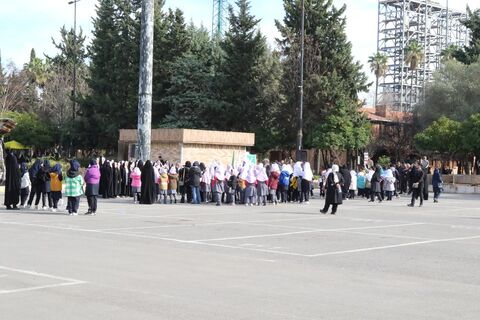 جشن پرچم "سبز ، سفید ، سرخ" در ساری