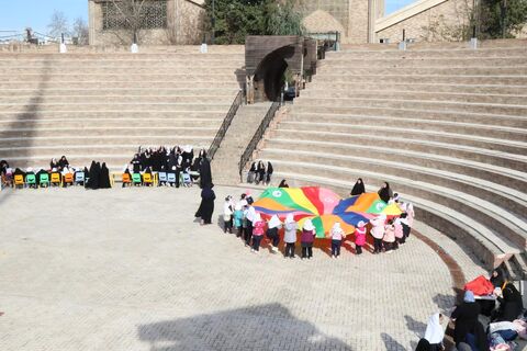 جشن پرچم "سبز ، سفید ، سرخ" در ساری