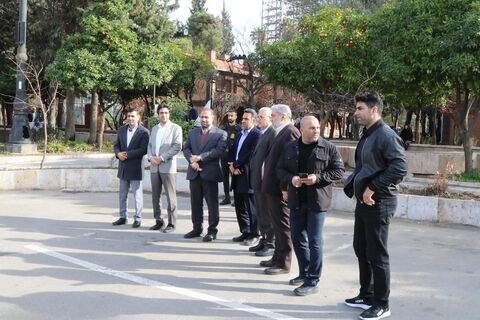 جشن پرچم "سبز ، سفید ، سرخ" در ساری