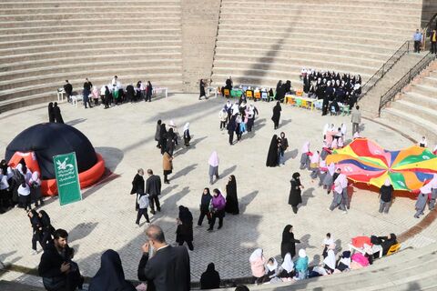 جشن پرچم "سبز ، سفید ، سرخ" در ساری