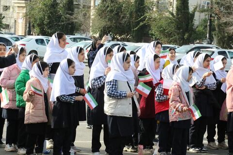 جشن پرچم "سبز ، سفید ، سرخ" در ساری