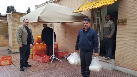 کرمانشاه.  بسته‌های رمضان