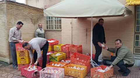 کرمانشاه.  بسته‌های رمضان