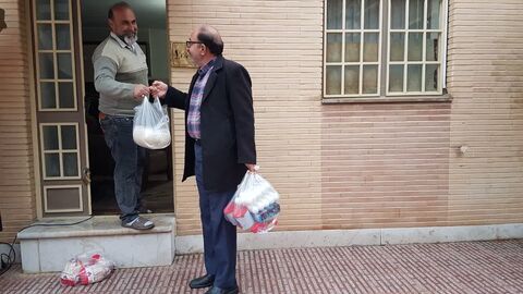 کرمانشاه.  بسته‌های رمضان