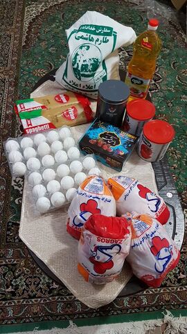 کرمانشاه.  بسته‌های رمضان