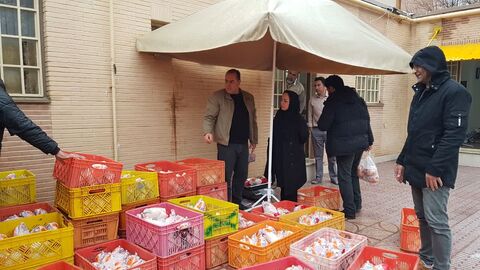 کرمانشاه.  بسته‌های رمضان